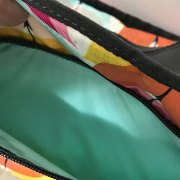 Brighton Colorful Day Tripper Ripstop Expandable Travel Bag Crossbody Bag Purse - Picture 7 of 12